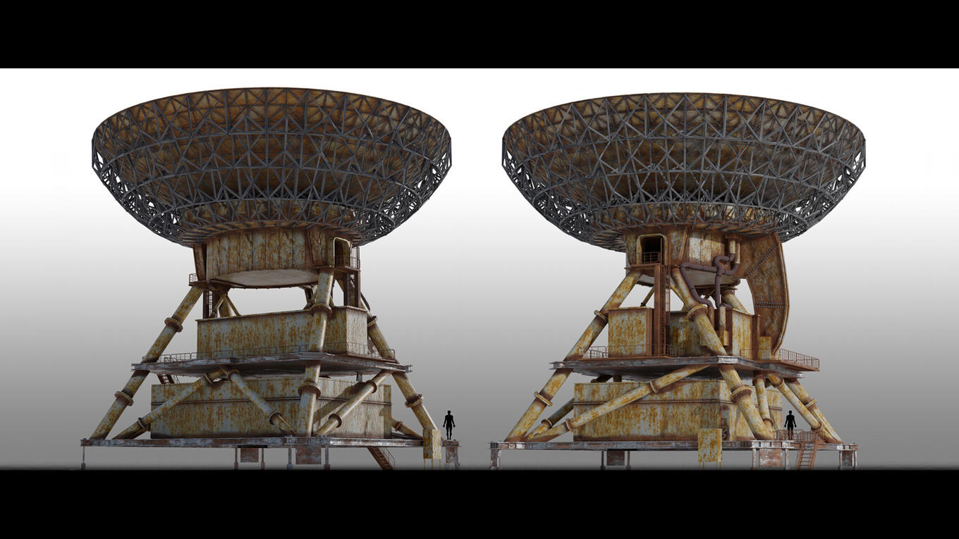 Abandoned Satelite